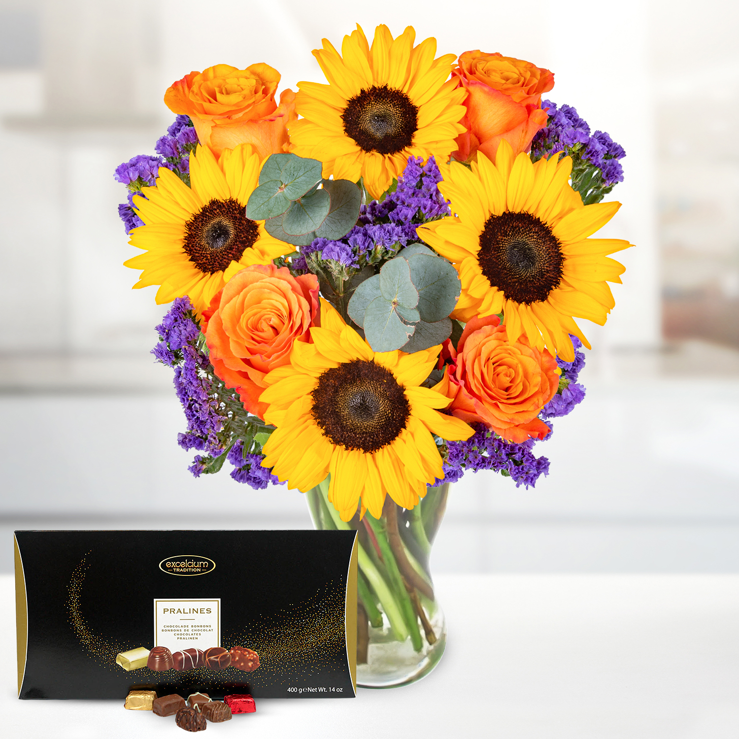  Sunflower Surprise Deluxe Gift