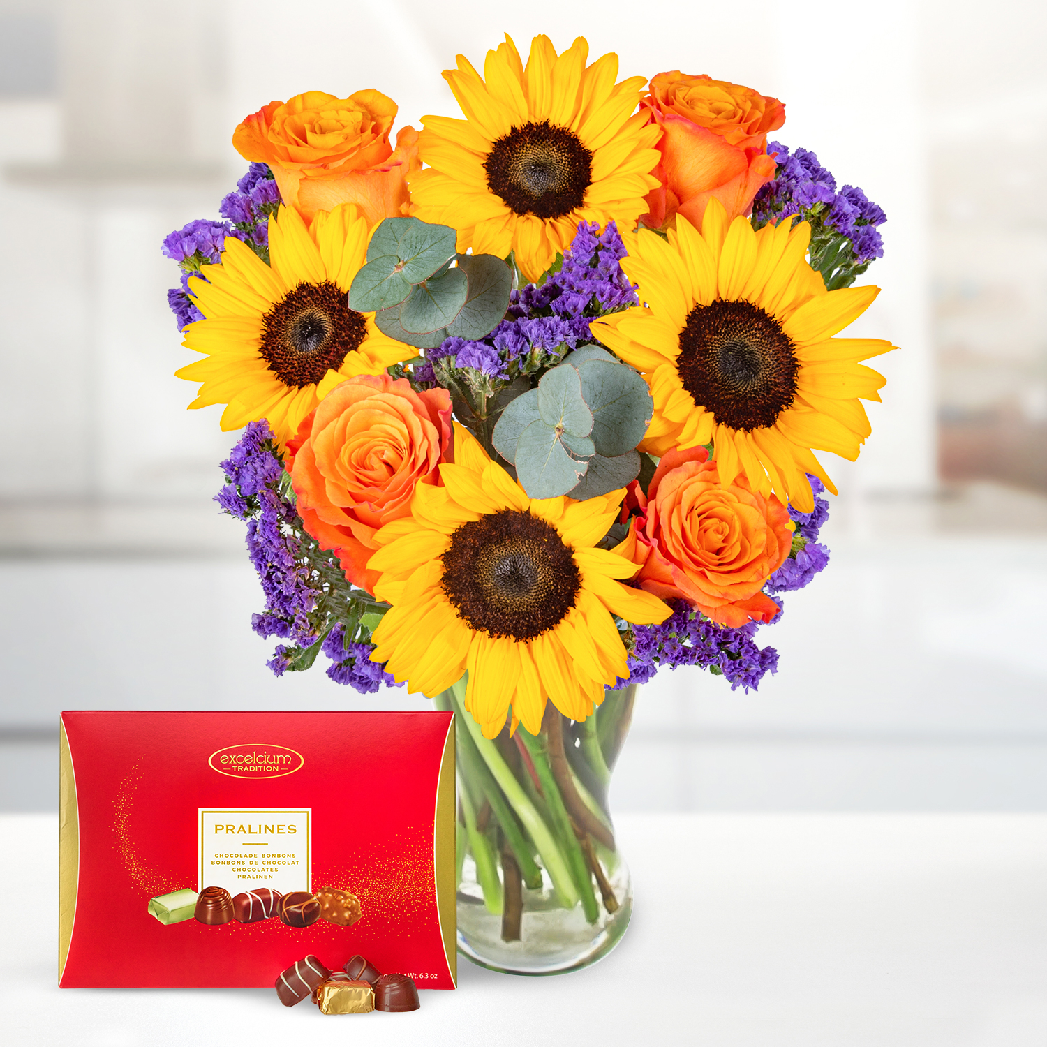  Sunflower Surprise Luxury Gift