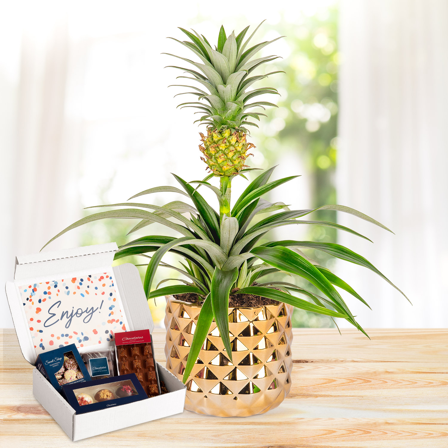 Autumn Pineapple Chocolate Gift 