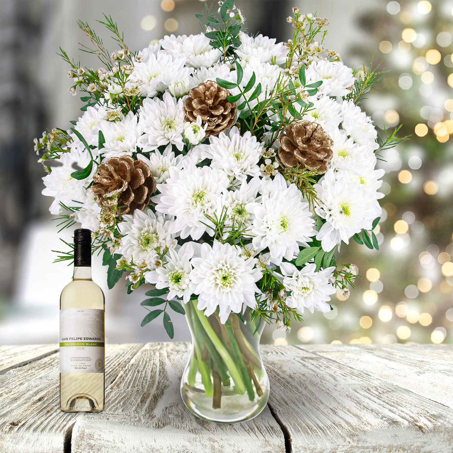 Snowy Dream White Wine Gift