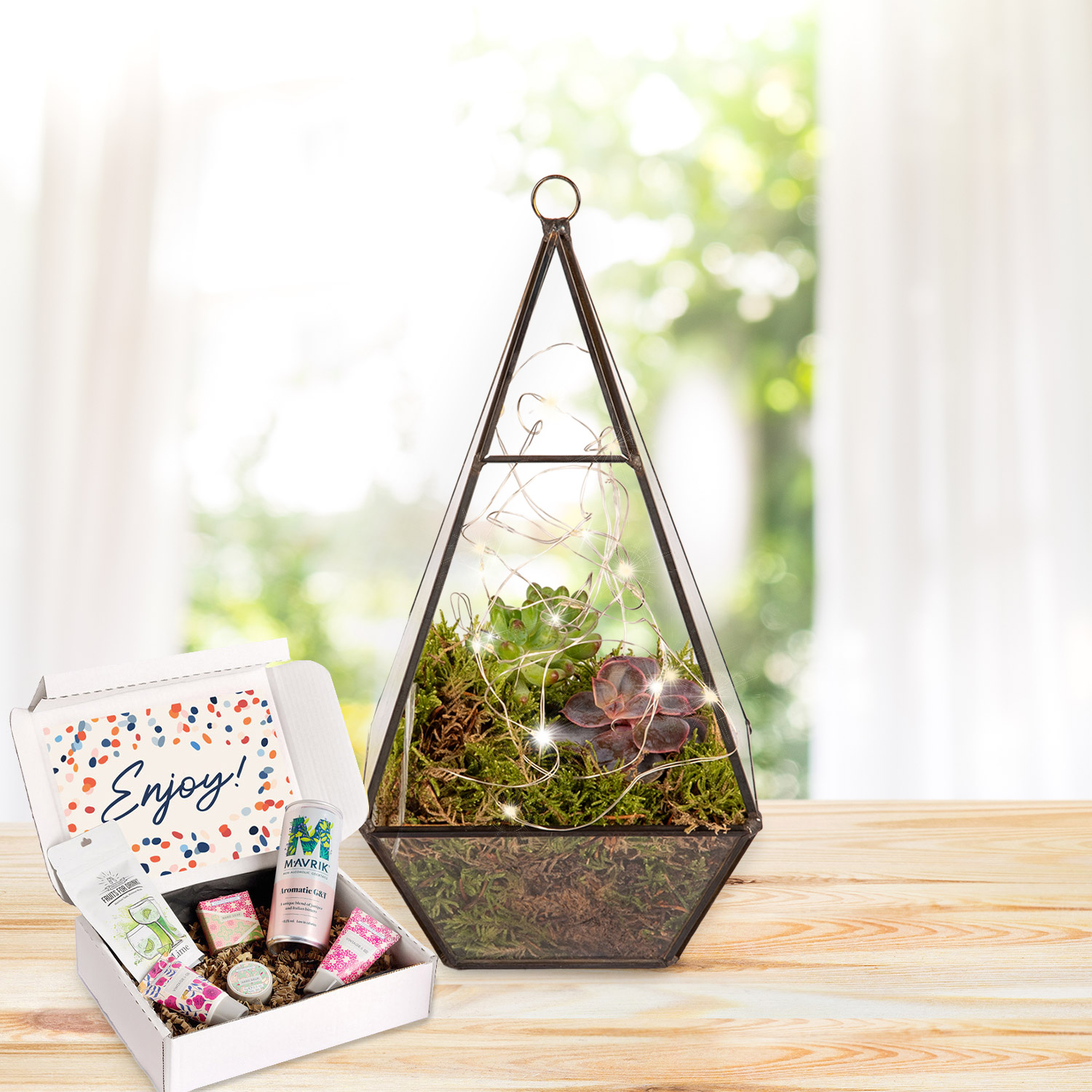 Earthly Eden Terrarium Pamper Gift 