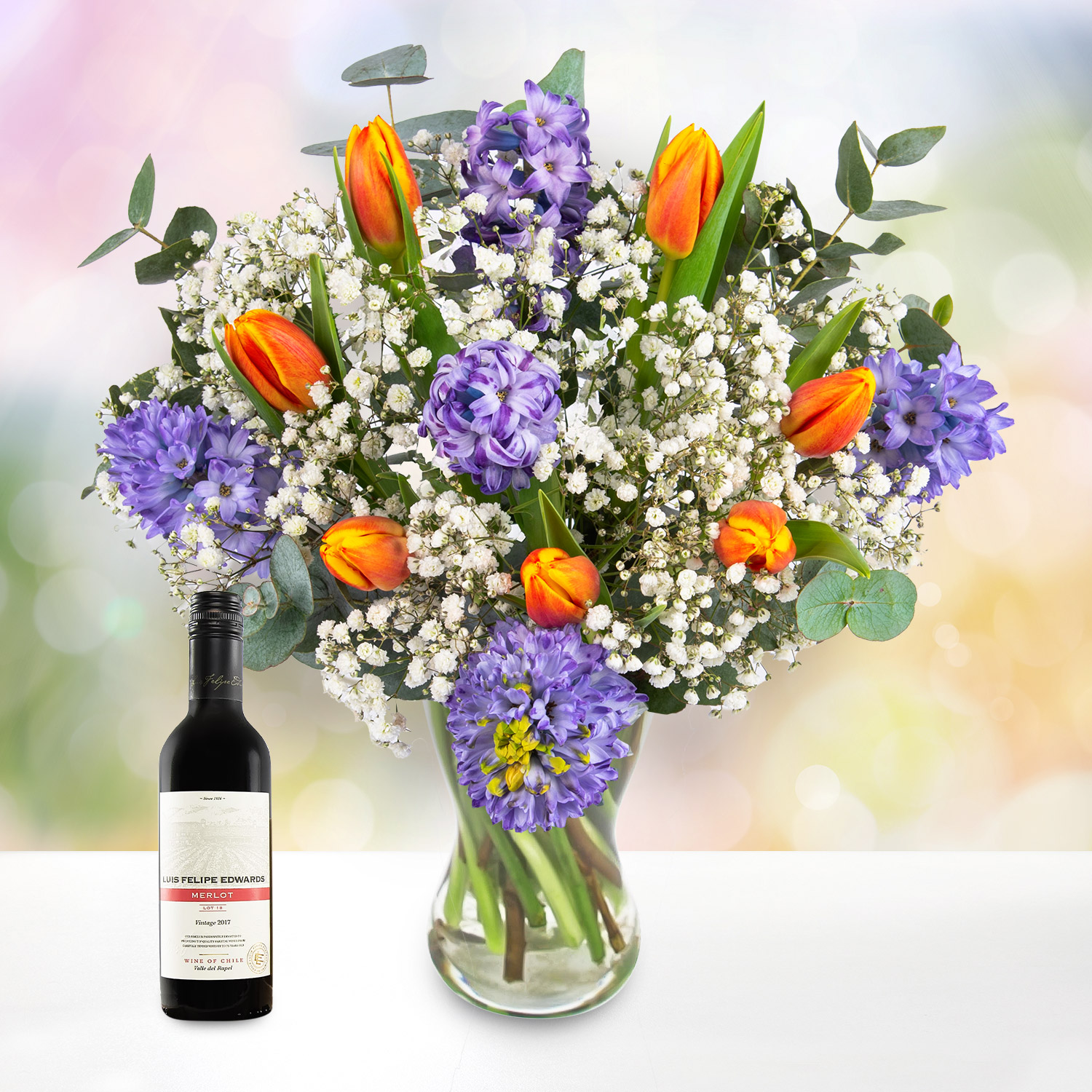 Radiant Mom Red Wine Gift 