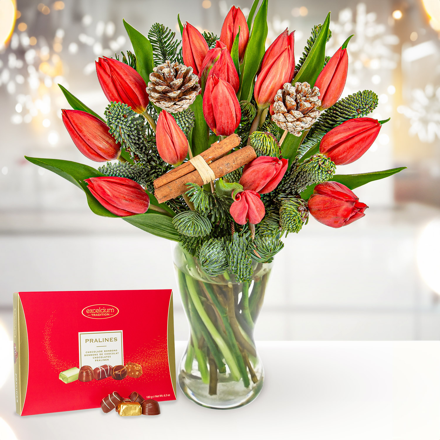 Festive Tulips Luxury Gift