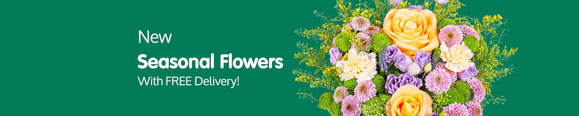 Spring Flowers Banner