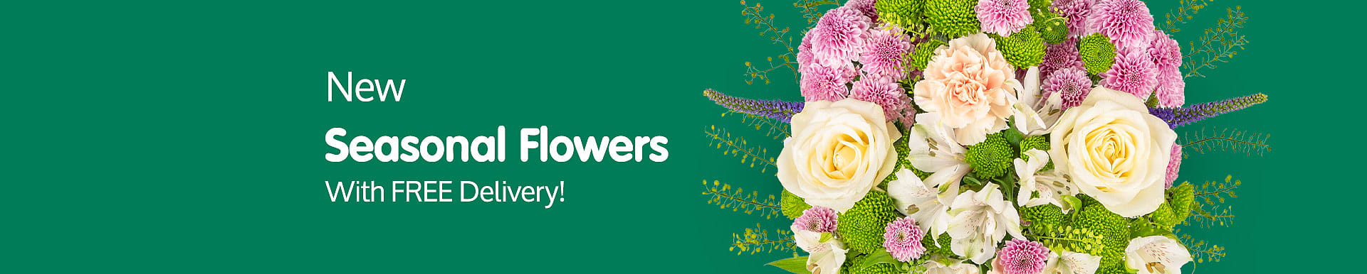 Spring Flowers Banner