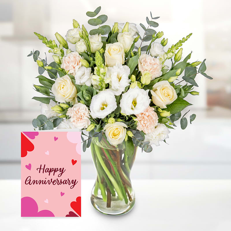 Graceful with Happy Anniversary Card