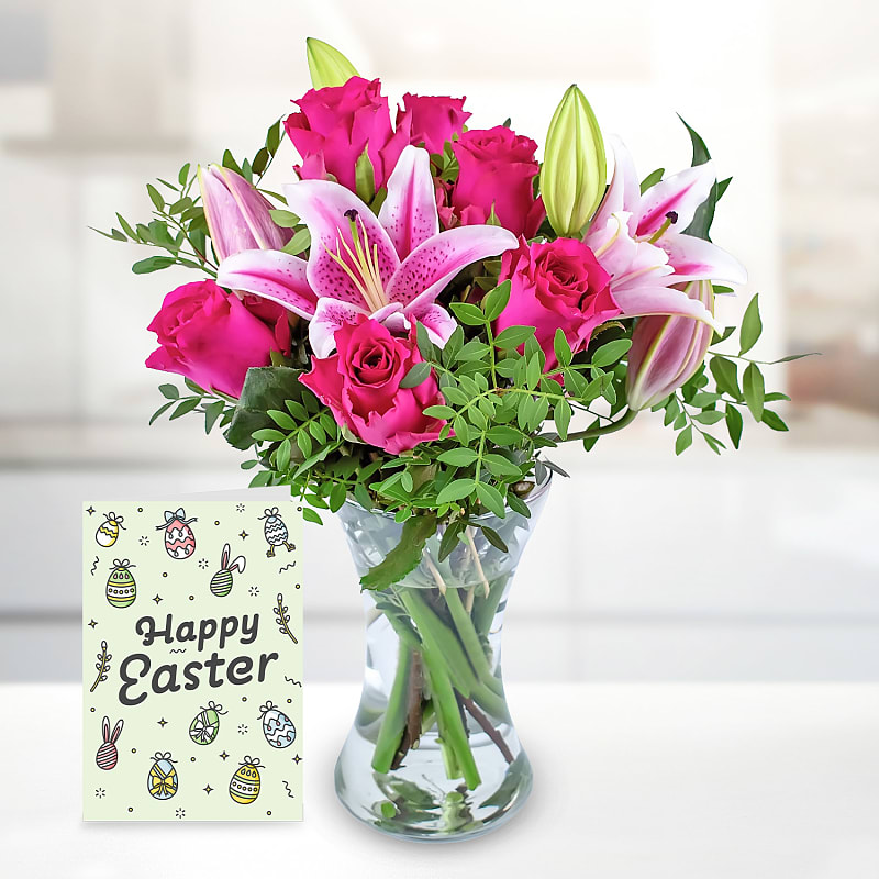 Budding Cerise with Card