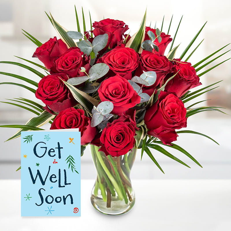 With Love with Get Well Soon Card