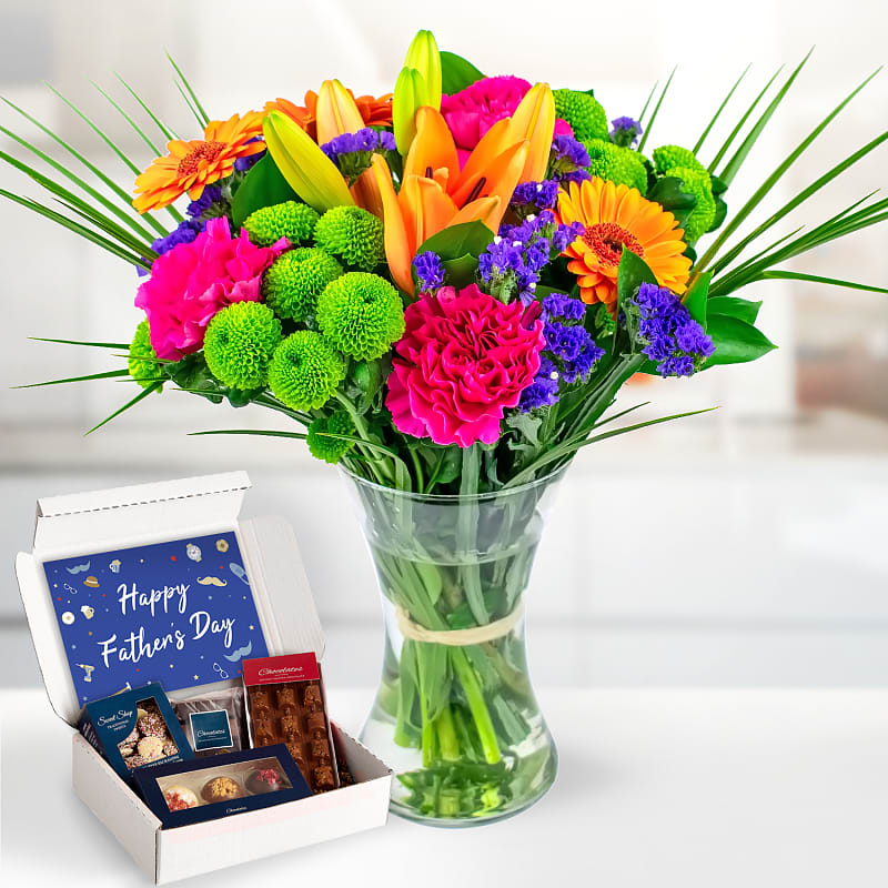Dad's Colourful Carnival Chocolate Galore Gift