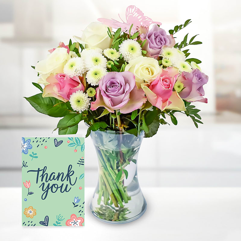 Elegant Harmony with Thank You Card